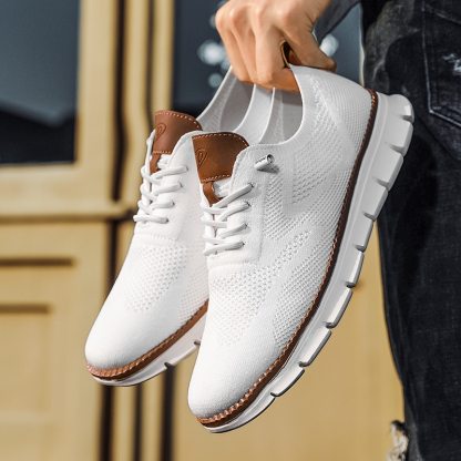 Sommerliche Herren-Mesh-Low-Top-Sneaker