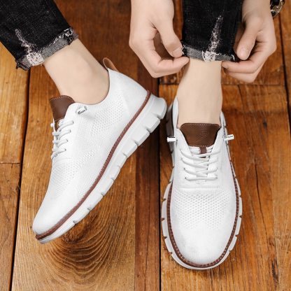 Sommerliche Herren-Mesh-Low-Top-Sneaker