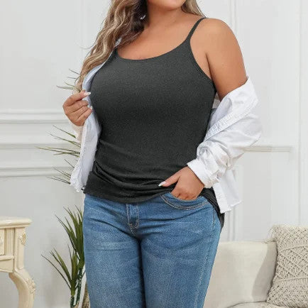 Tanktop mit lockerer Passform und integriertem BH-Camisole