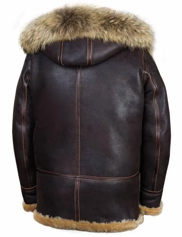 (Nur heute) 90 % RABATT auf den B-7 Arctic Schaffellparka
