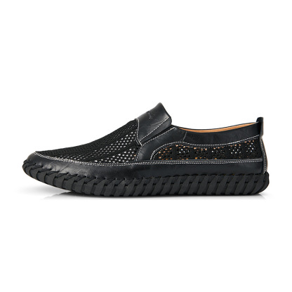 Letzter Tag 50 % RABATT🔥Handgenähte, atmungsaktive, rutschfeste, lässige Slip-on-Loafer für Herren