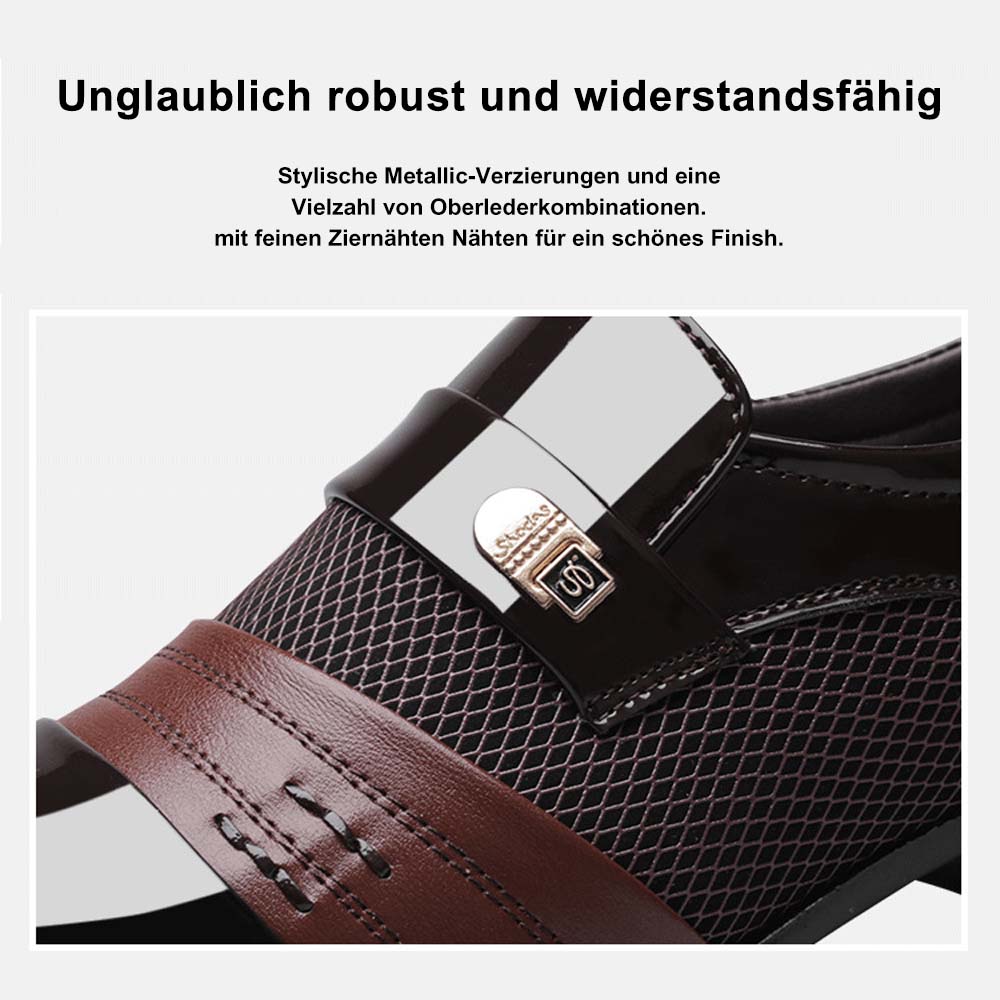 Herren-Business-Casual-Lederschuhe, Hochzeitsschuhe
