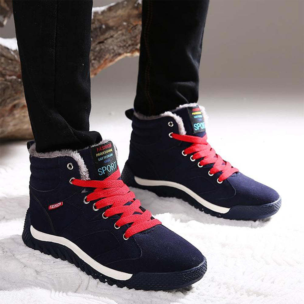 Neue Winter-High-Top-Fleece-warme Baumwollschuhe