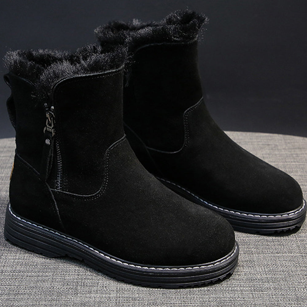 Neue, lässige, verdickte warme Damenstiefel für den Winter