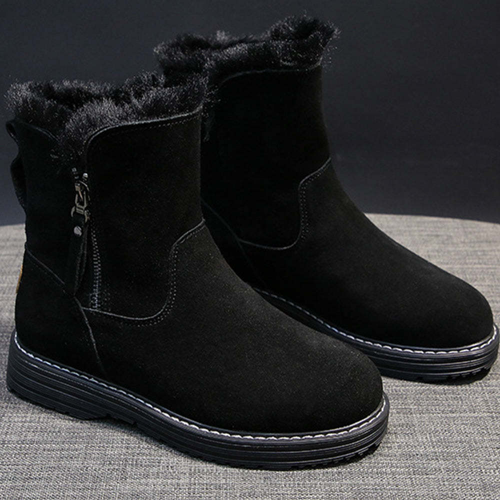 Neue, lässige, verdickte warme Damenstiefel für den Winter