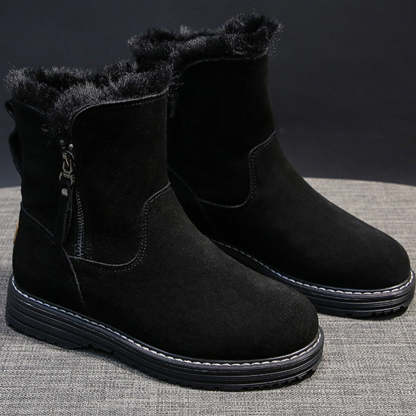 Neue, lässige, verdickte warme Damenstiefel für den Winter