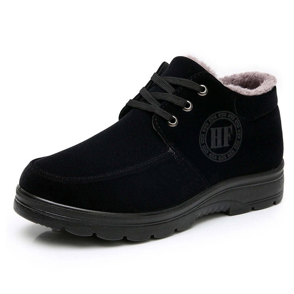 Herren-Winterfleece-Schuhe aus rutschfester, warmer Baumwolle
