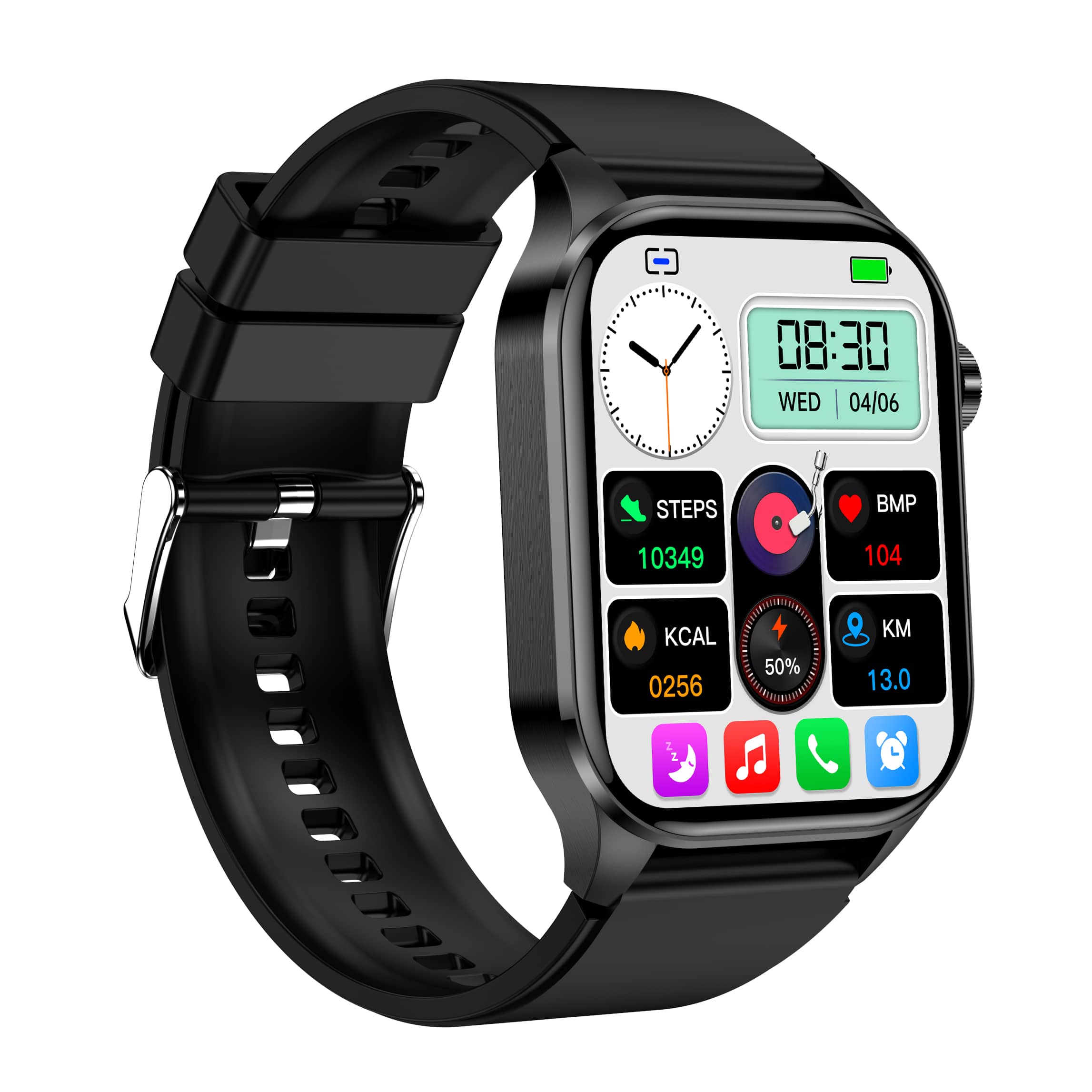 Weatsde EKG/EKG Blutzucker Blutdruck Anruf Intelligentes Gesundheitsmanagement Smart Watch
