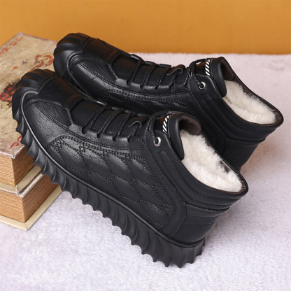 Warme Herren-Schneeschuhe aus Fleece für den Winter
