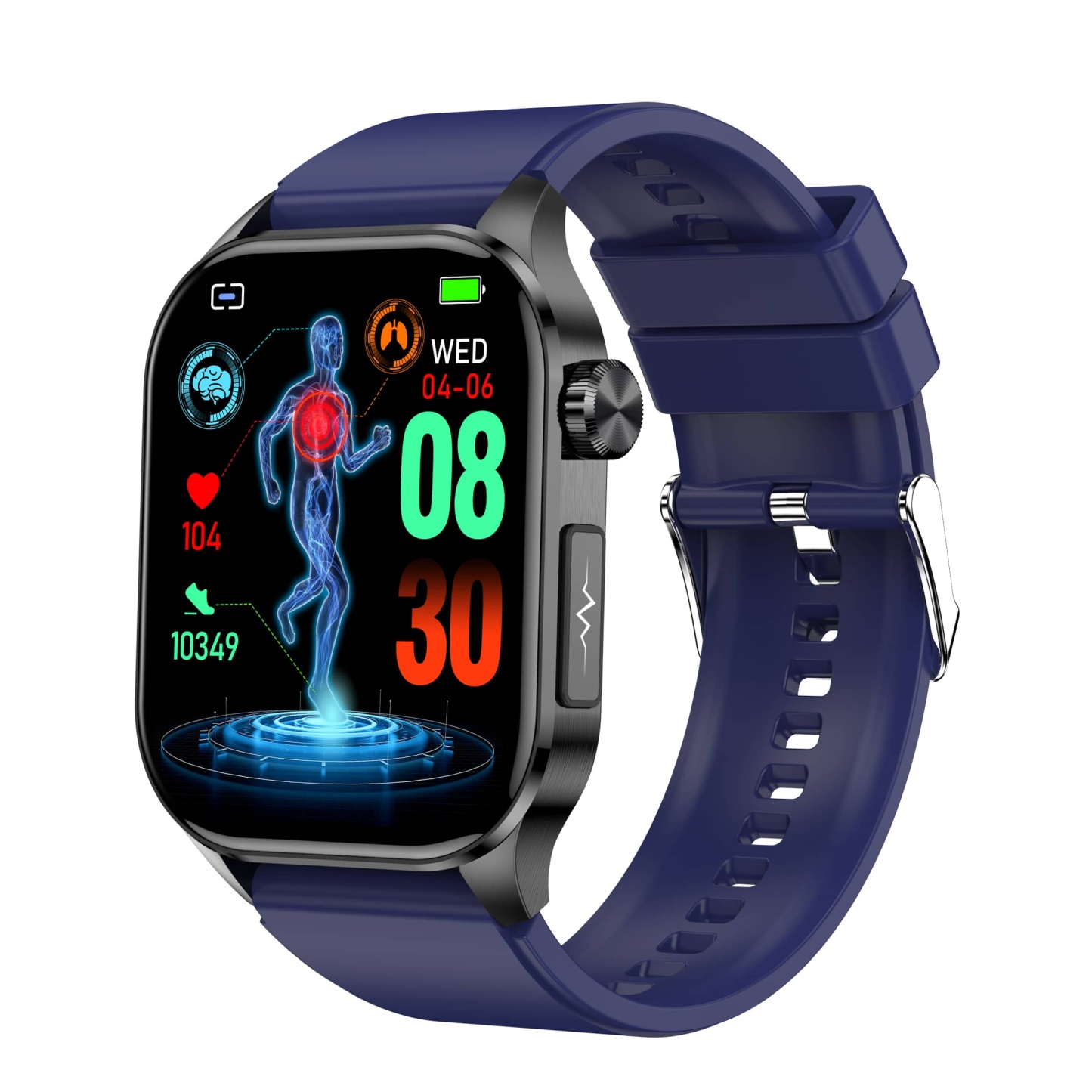 Weatsde EKG/EKG Blutzucker Blutdruck Anruf Intelligentes Gesundheitsmanagement Smart Watch