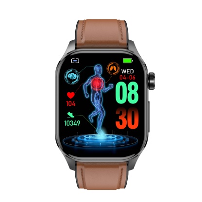 Weatsde EKG/EKG Blutzucker Blutdruck Anruf Intelligentes Gesundheitsmanagement Smart Watch