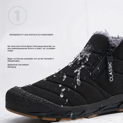 Neue Wasserdichte Pelzgefütterte Warme Stiefeletten für den Winter (🔥Weihnachtsaktivitäten Letzter Tag-60 % RABATT!)