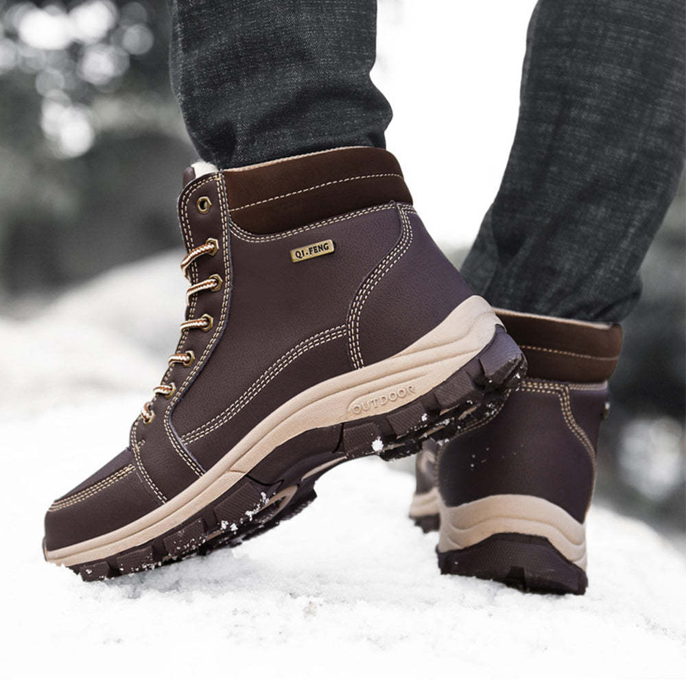 Wasserdichte Anti Rutsch Schneestiefel für Männer Outdoor Schuhe