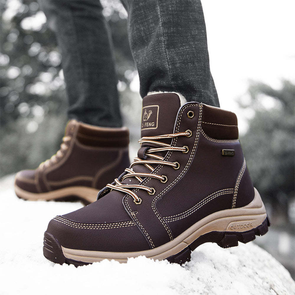 Wasserdichte Anti Rutsch Schneestiefel für Männer Outdoor Schuhe