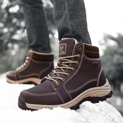 Wasserdichte Anti Rutsch Schneestiefel für Männer Outdoor Schuhe