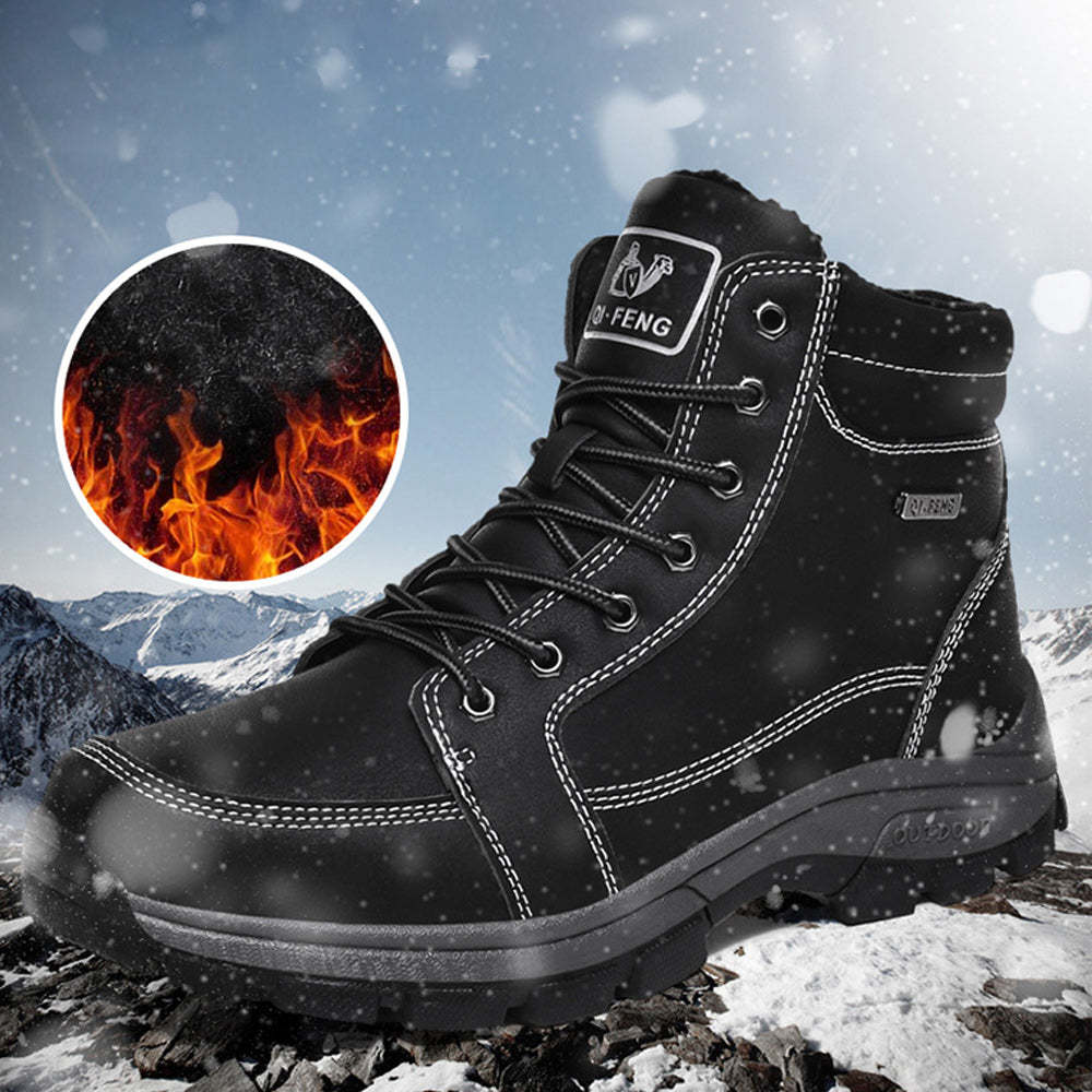 Wasserdichte Anti Rutsch Schneestiefel für Männer Outdoor Schuhe