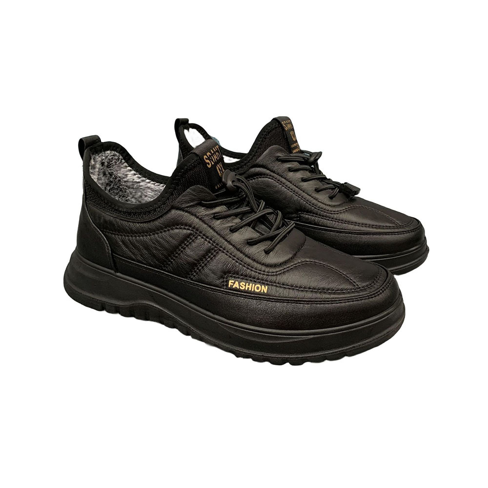 Wintersamt verdickte warme Baumwollschuhe für Herren