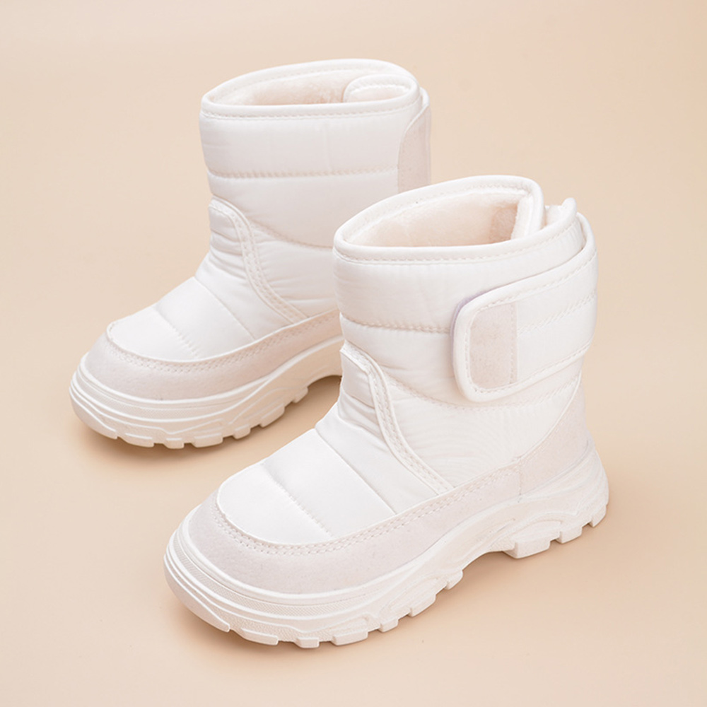Warme Kinder-Schneestiefel mit weicher Sohle