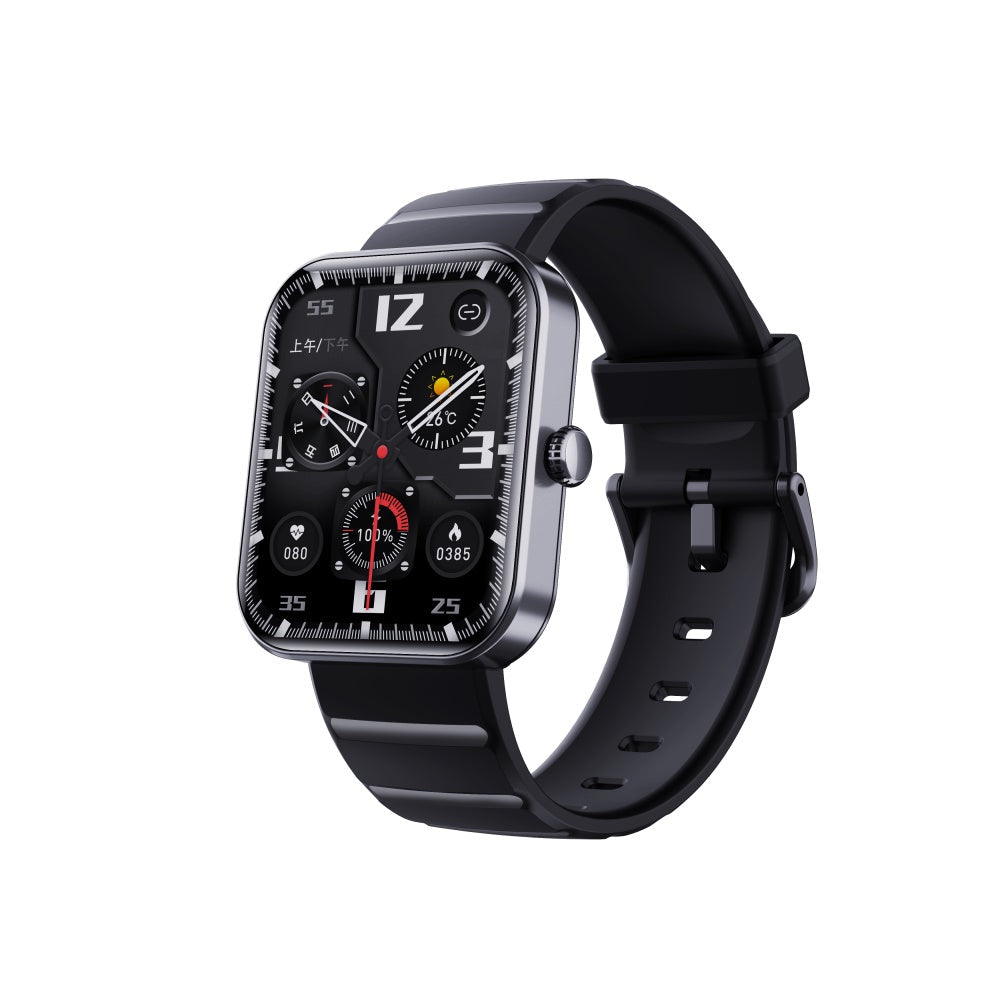 Weatsde F57 Blutzucker Blutdruck Herzfrequenz Blutsauerstoff Schlafüberwachung Wasserdichte Smartwatch