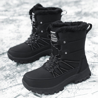 Windfeste, hohe Outdoor-Schneestiefel für Damen