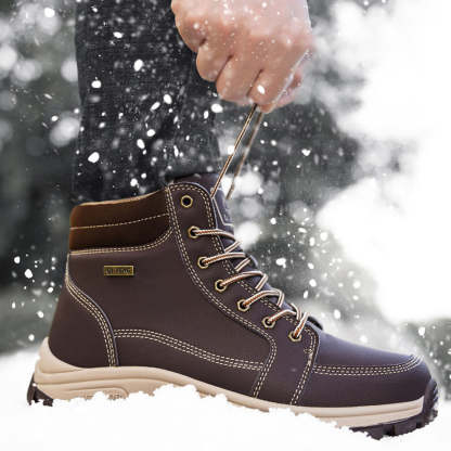 Wasserdichte Anti Rutsch Schneestiefel für Männer Outdoor Schuhe