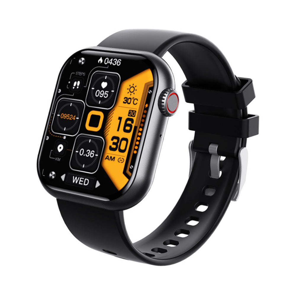 Weatsde F57 Blutzucker Blutdruck Herzfrequenz Blutsauerstoff Schlafüberwachung Wasserdichte Smartwatch