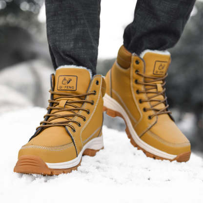 Wasserdichte Anti Rutsch Schneestiefel für Männer Outdoor Schuhe