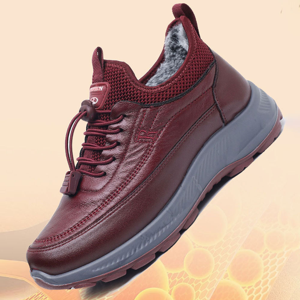 Winter-Damen-Schuhe aus samtverdickter weicher Sohle aus warmer Baumwolle