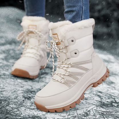 Windfeste, hohe Outdoor-Schneestiefel für Damen