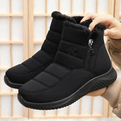 Winterwarme High-Top-Schuhe aus verdickter Samtbaumwolle für Männer und Frauen