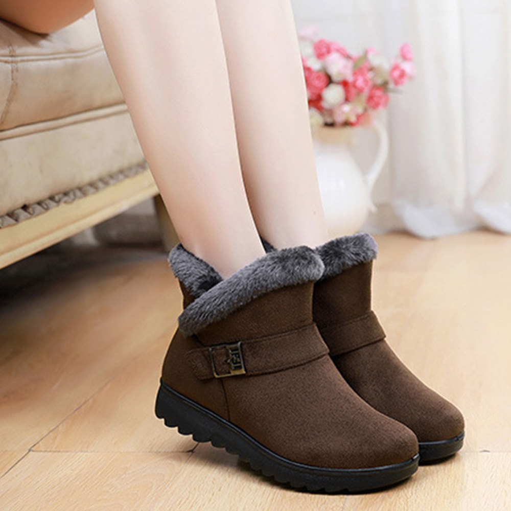 Warme Baumwollstiefel für Damen