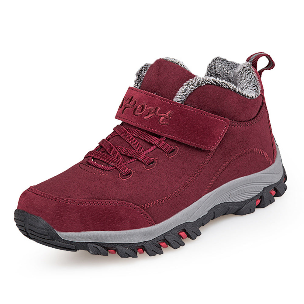Neue Winterplüsch verdickte rutschfeste warme Stiefel für ältere Mensc