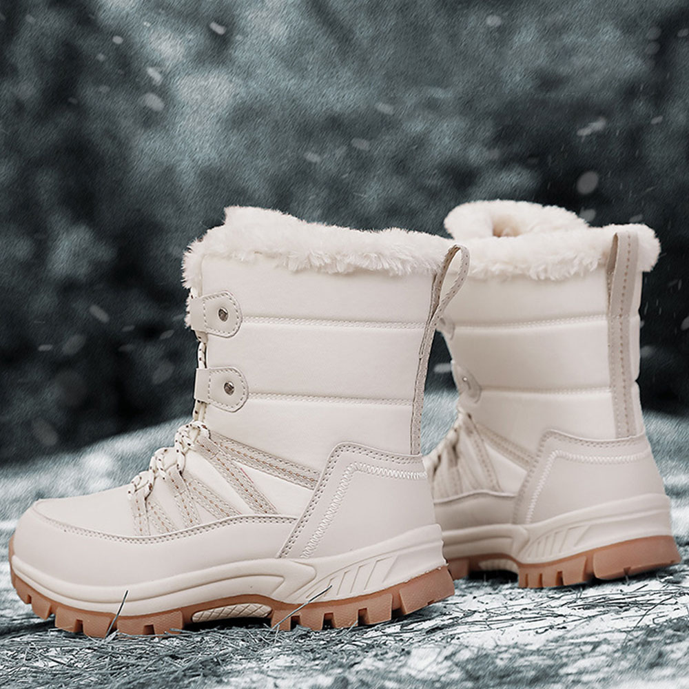 Windfeste, hohe Outdoor-Schneestiefel für Damen