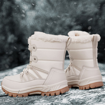 Windfeste, hohe Outdoor-Schneestiefel für Damen