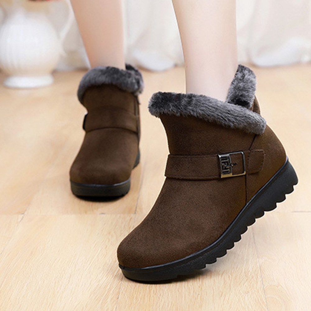 Warme Baumwollstiefel für Damen