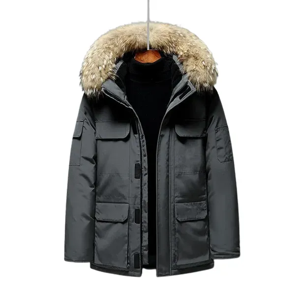 Park Jacket mit Fellkragen