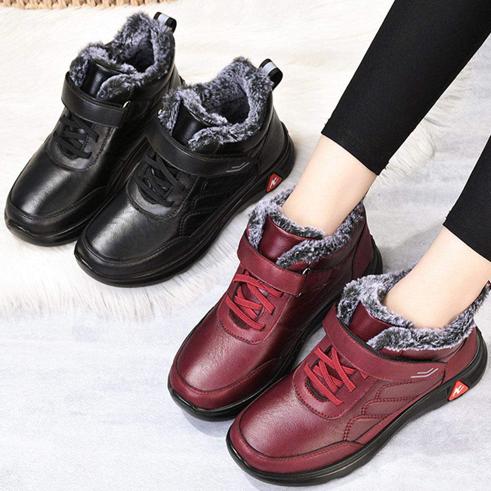 Warme Winter-Fleece-Baumwollschuhe
