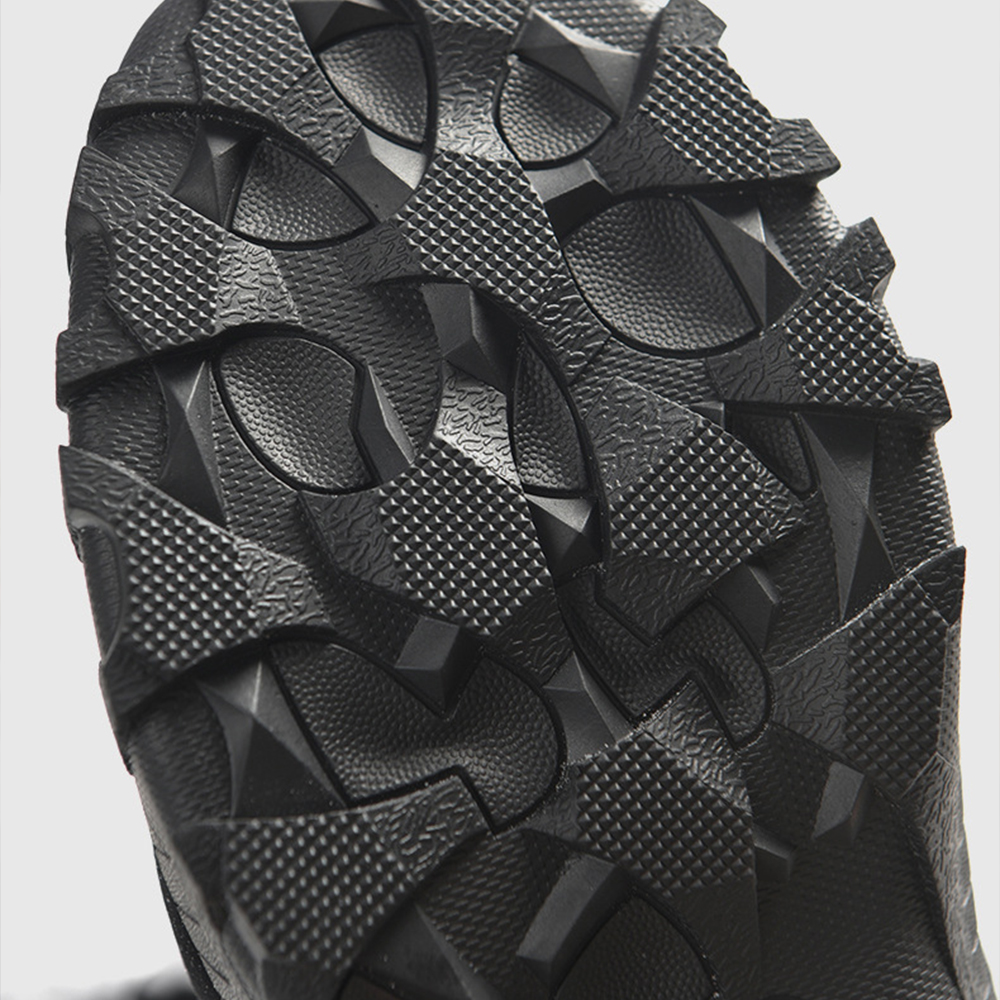 Lässige High-Top-Fleece-Baumwollstiefel für Herren