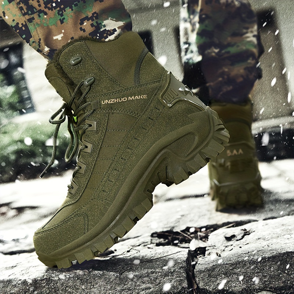 Neue Outdoor-Fleece-Trainingsstiefel für Herren