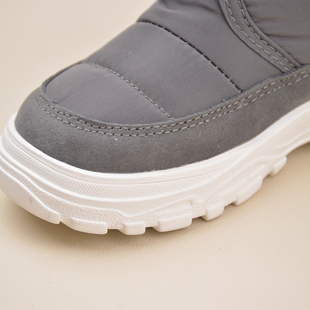 Warme Kinder-Schneestiefel mit weicher Sohle