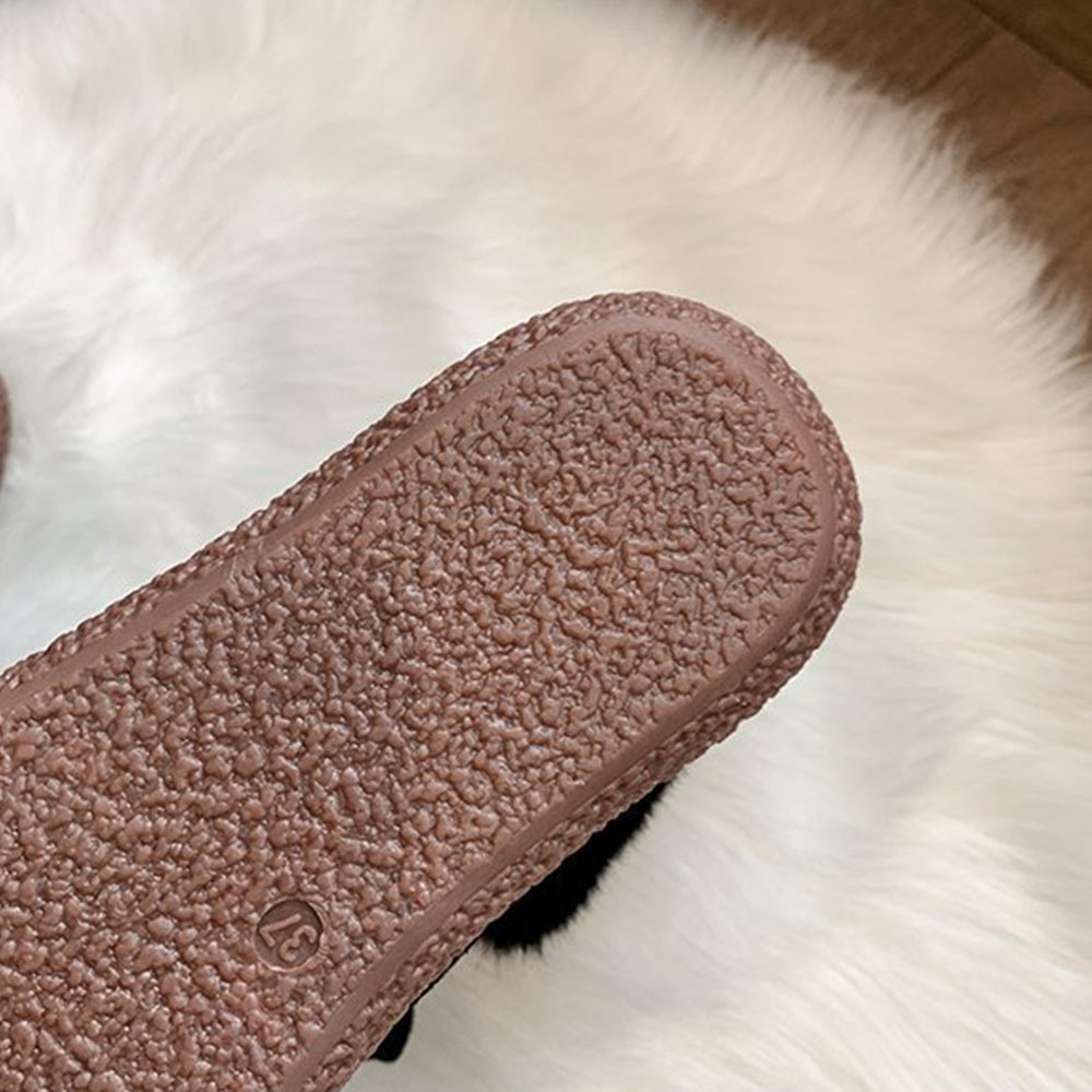 Wintermodische pelzige warme Damen-Kurzstiefel