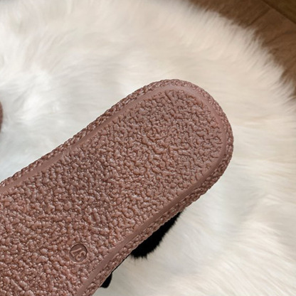 Wintermodische pelzige warme Damen-Kurzstiefel