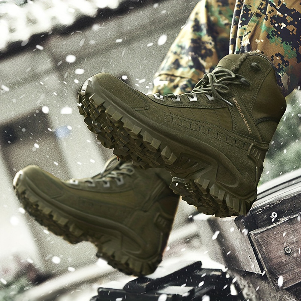 Neue Outdoor-Fleece-Trainingsstiefel für Herren