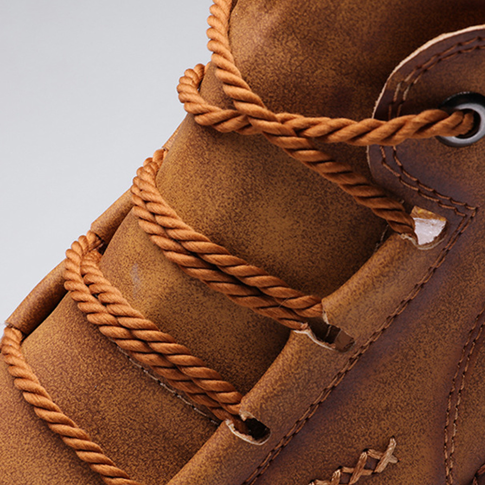 Vintage-Lederstiefel für Herren