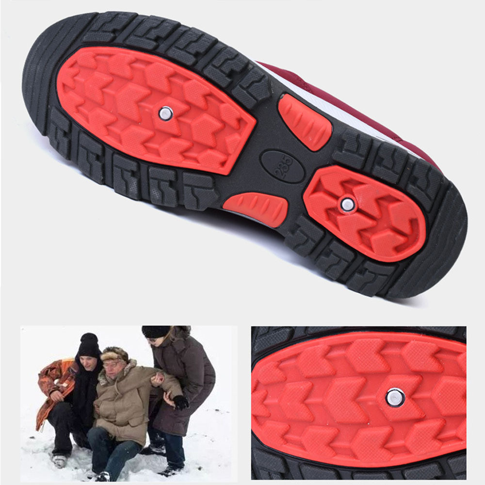 Warme Fleece-Schneestiefel