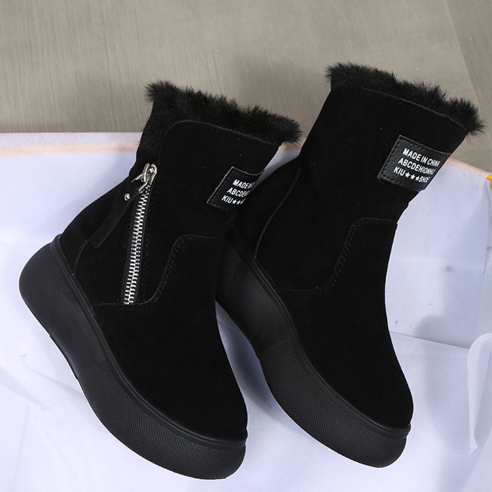 Winterstiefel für Damen mit dicker Sohle