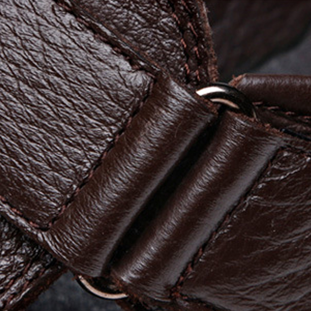 Herren-Hohlsandalen aus Premium-Rindsleder