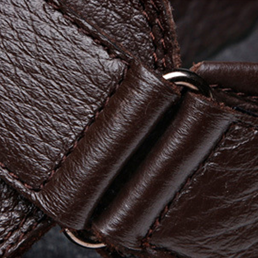 Herren-Hohlsandalen aus Premium-Rindsleder