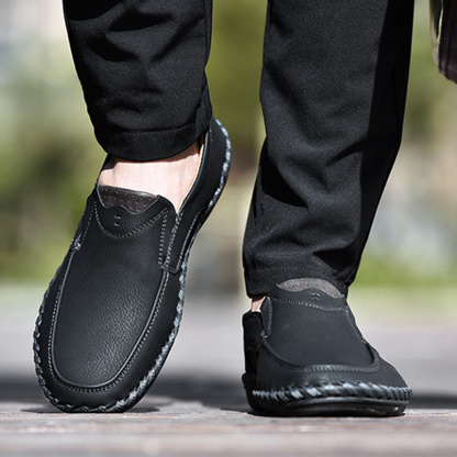 Neue handgefertigte Herren-Freizeitschuhe mit weicher Sohle