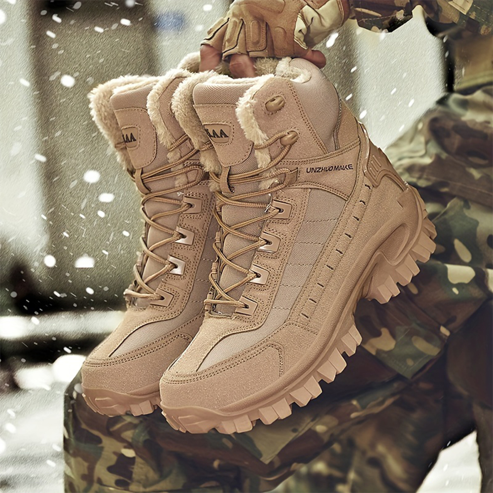 Neue Outdoor-Fleece-Trainingsstiefel für Herren